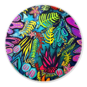 Marine Life Ceramic Knob