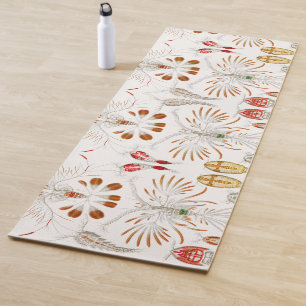 Marine Life Crustaceans, Copepoda by Ernst Haeckel Yoga Mat