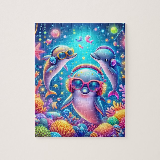 Marine Life Jigsaw Puzzle (Vertical)