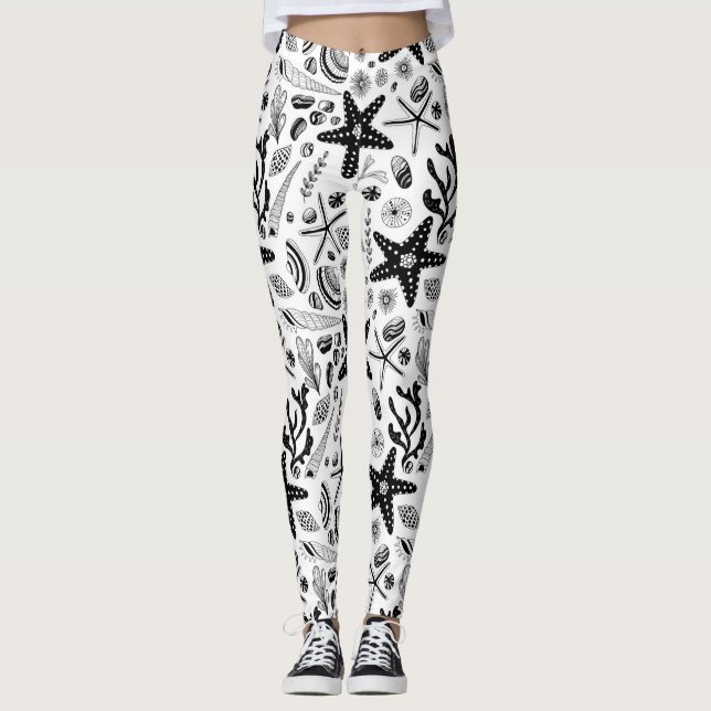 Marine life leggings (Front)