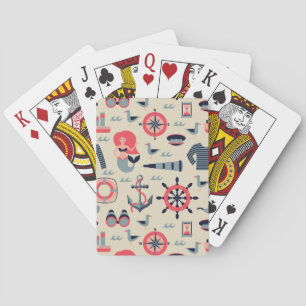 Marine Life Pattern Playing Cards