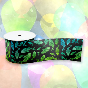 Marine Life Satin Ribbon