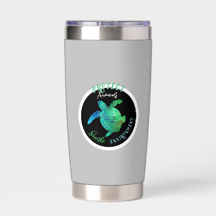 Marine life sentinel insulated tumbler