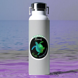 Marine life sentinel water bottle