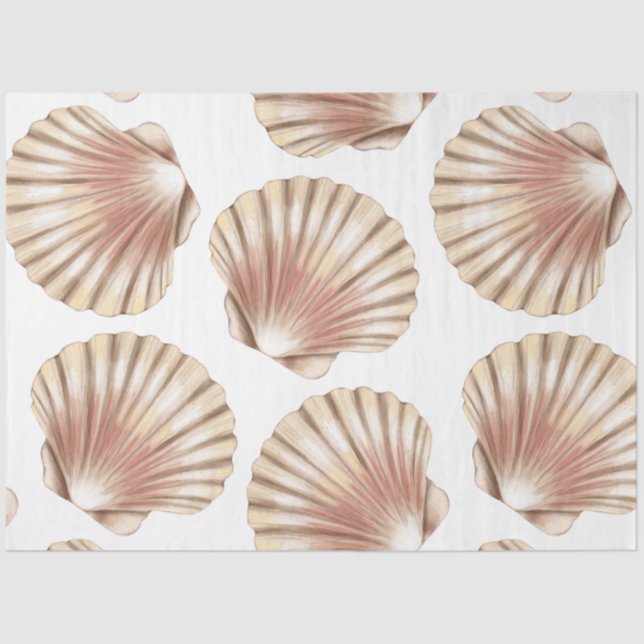 Marine Life Series Design 36 Tissue Paper (Front)