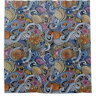 Marine Life Shower Curtain