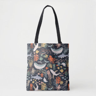 Marine Life Tote Bag