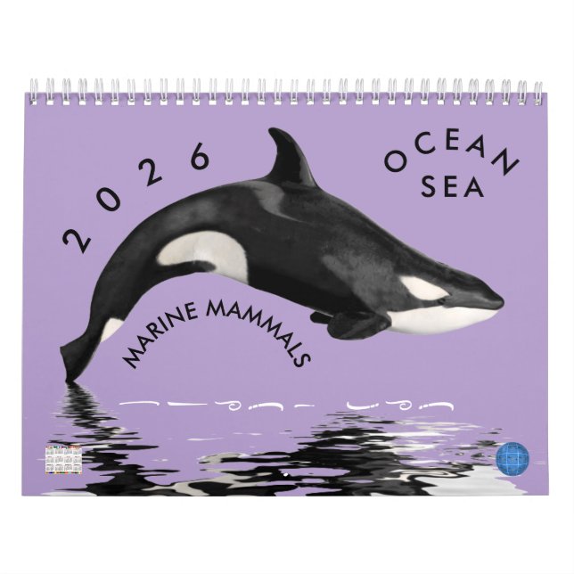 Marine mammals calendar (Cover)