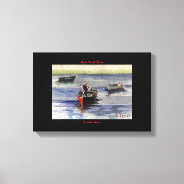 Marine/Mariña/Marine Canvas Print (Front)