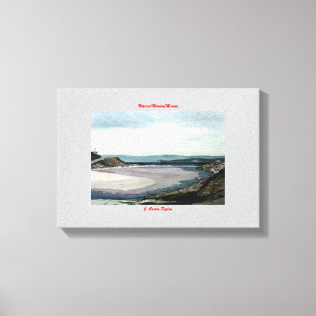 Marine/Mariña/Marine Canvas Print (Front)