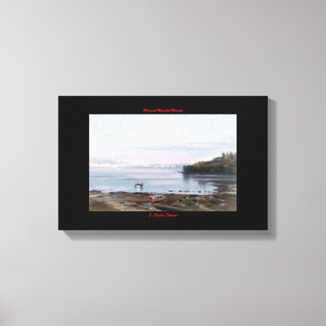 Marine/Mariña/Marine Canvas Print (Front)