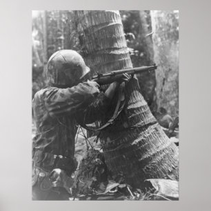 Marine Marksman Poster