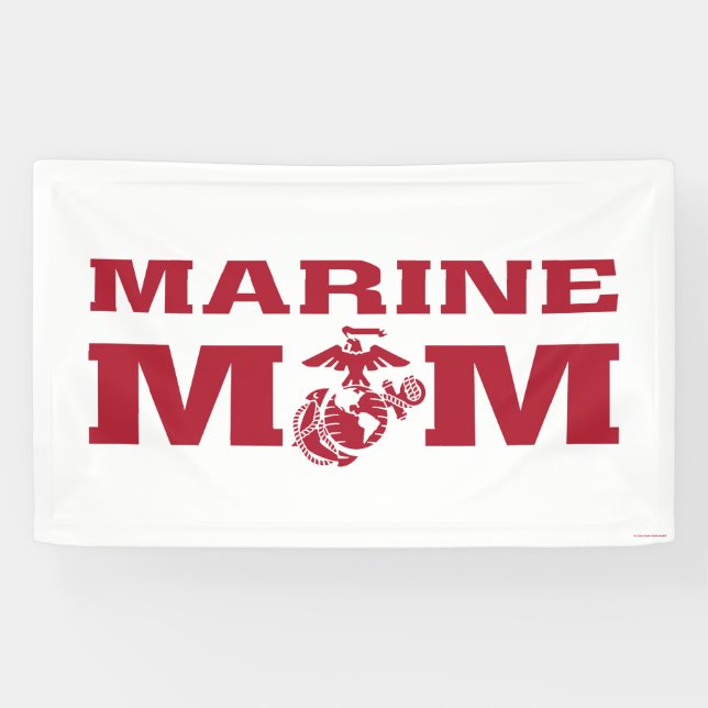 Marine Mum Banner (Horizontal)