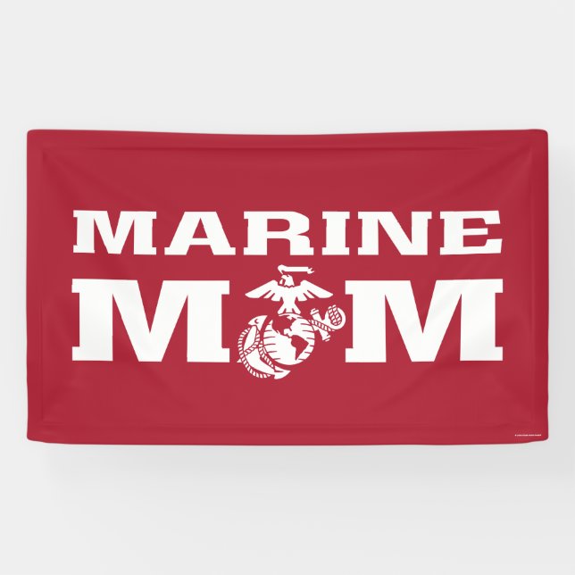 Marine Mum Banner (Horizontal)