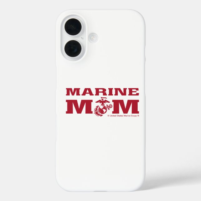 Marine Mum Case-Mate iPhone Case (Back)