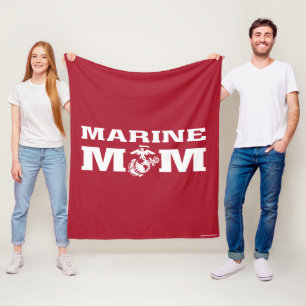 Marine Mum Fleece Blanket