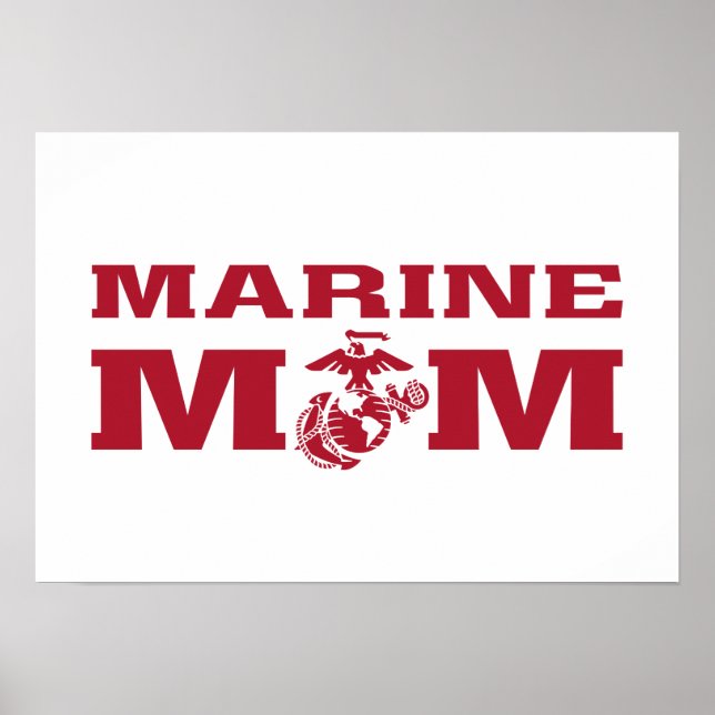 Marine Mum Poster (Front)