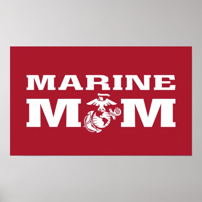Marine Mum Poster (Front)