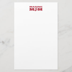 Marine Mum Stationery