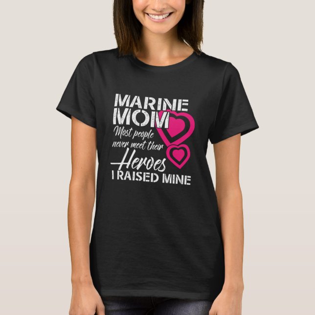 Marine Mum T-Shirt (Front)