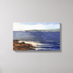 Marine navy//Marinates Canvas Print