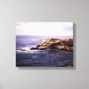 Marine navy//Marinates Canvas Print