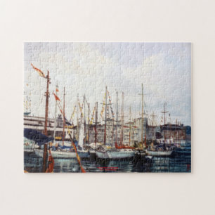 Marine navy//Seascape Jigsaw Puzzle