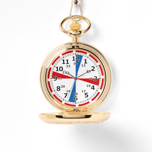 Marine Radio Room Clock Watch (Front)