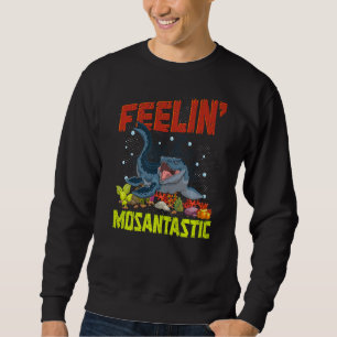 Marine Reptile Mosasaur Paleontology Prehistoric M Sweatshirt