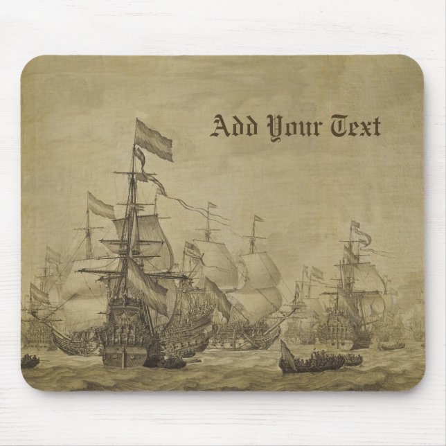 Marine Scene Mouse Mat (Front)