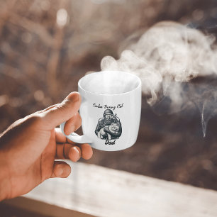 Marine Scuba Diving Cat Dad Coffee Mug