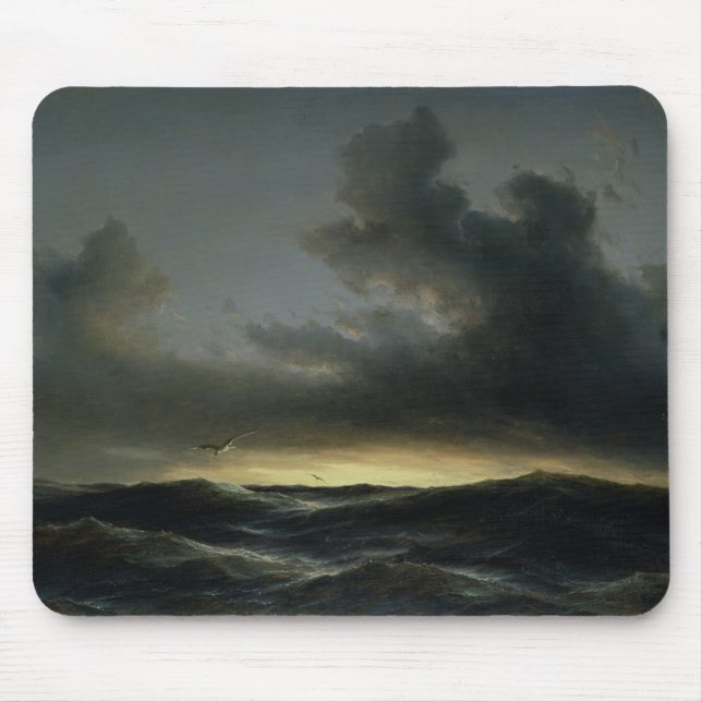 Marine Solitude, 1852 Mouse Mat (Front)