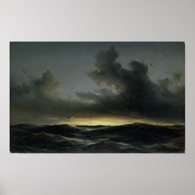 Marine Solitude, 1852 Poster (Front)