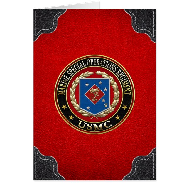 Marine Special Operations Regiment (MSOR) [3D] (Front)