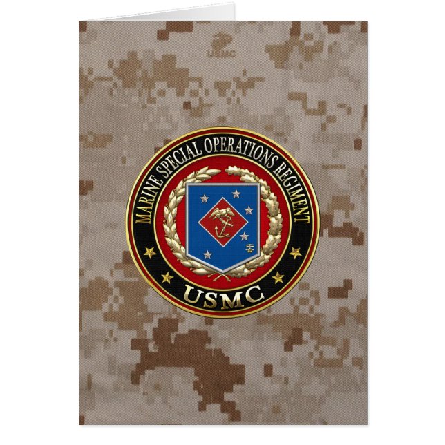 Marine Special Operations Regiment (MSOR) [3D] (Front)