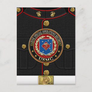 Marine Special Operations Regiment (MSOR) [3D] Postcard