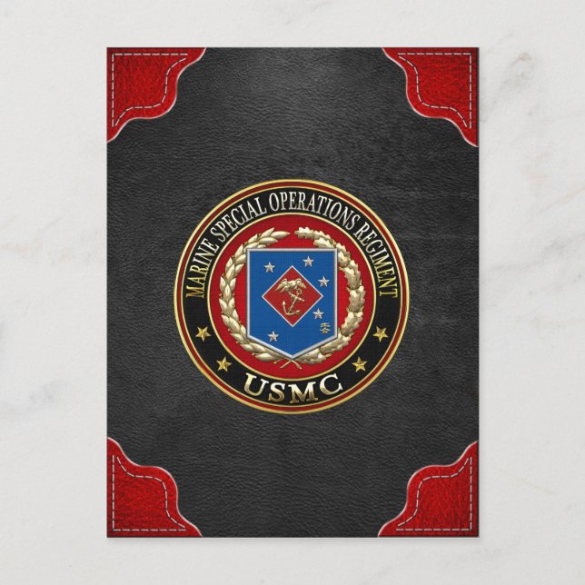Marine Special Operations Regiment (MSOR) [3D] Postcard (Front)