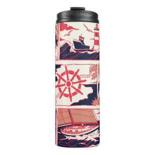 Marine story thermal tumbler