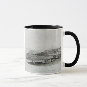 Marine Terrace, Aberystwyth, 1844 (engraving and a Mug