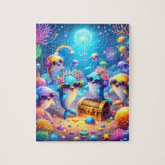 Marine Treasure Jigsaw Puzzle (Vertical)