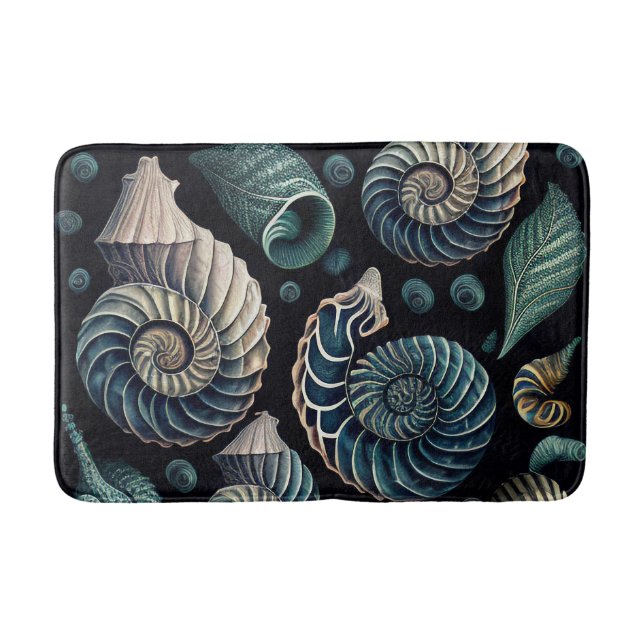Marine Treasures Bath Mat (Front)