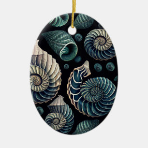 Marine Treasures Ceramic Tree Decoration