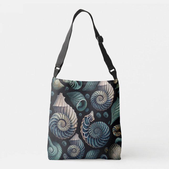 Marine Treasures Crossbody Bag (Back)