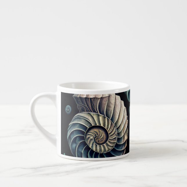 Marine Treasures Espresso Cup (Left)