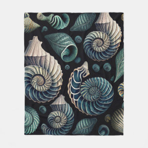 Marine Treasures Fleece Blanket