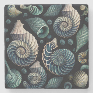 Marine Treasures Stone Coaster