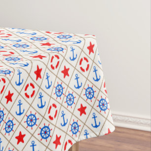 Marine walk . tablecloth