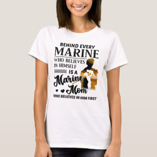 Marine Who Believes Himself Is A Marine Mum Vetera T-Shirt