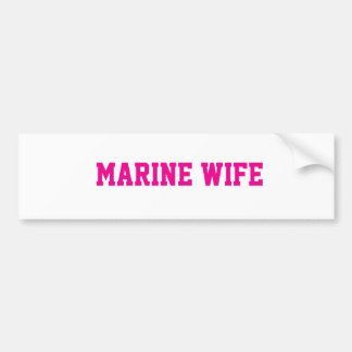 Marine Wife sticker