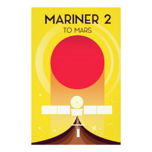 Mariner 2 To Mars Photo Print